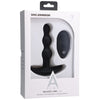 Doc Johnson A-Play Beaded Rechargeable Silicone Anal Plug with Remote