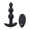 Doc Johnson A-Play Beaded Rechargeable Silicone Anal Plug with Remote