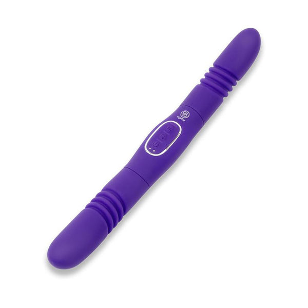 Together Duo Together Double Delight Double Ended Vibrating Thrusting Dildo