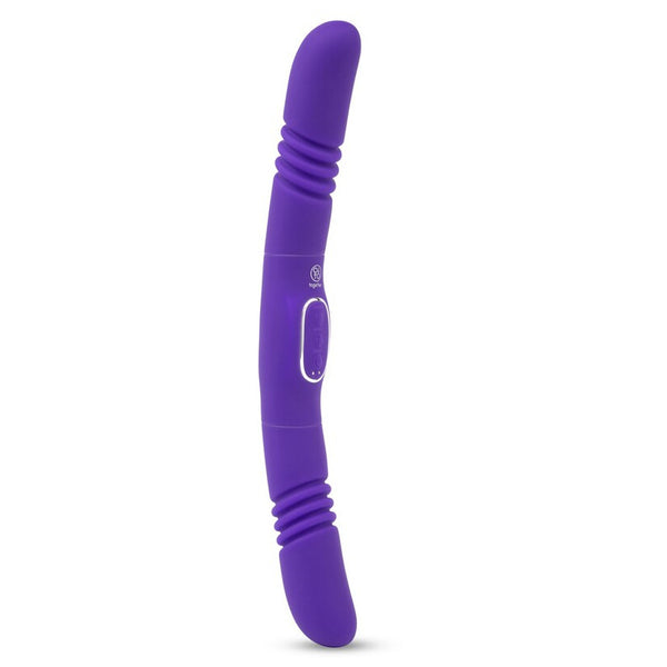 Together Duo Together Double Delight Double Ended Vibrating Thrusting Dildo