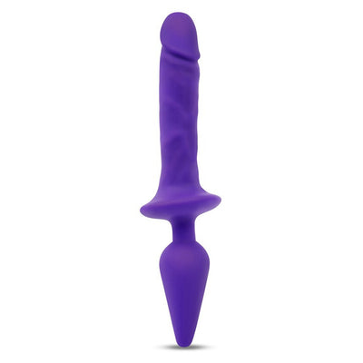 Together Double Pleasure Double-Ended Dildo and Butt Plug