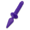 Together Double Pleasure Double-Ended Dildo and Butt Plug