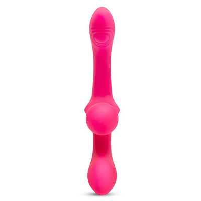Together Double Tap Double-Ended Vibrating Strapless Strap-On