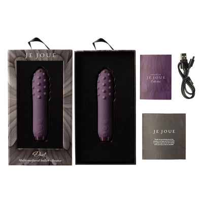 Je Joue Duet Multi-Surfaced Bullet Vibrator