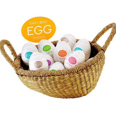 Tenga Egg Masturbator - Hard Boiled Variety - 6 Pack