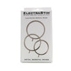 Electrastim Solid Metal Scrotal Cock Ring Set 3 Sizes