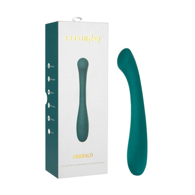 ELIXIR Play Emerald Slim Flexible Vibrator