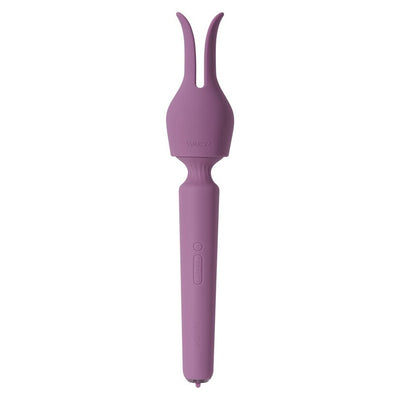Svakom Emma Neo 2 Rabbit Wand Vibrator with Heating and Removable Rabbit Ears