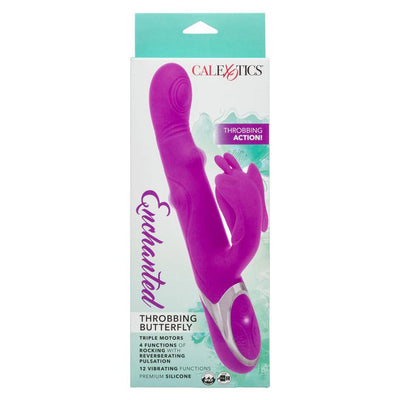 CalExotics Enchanted Throbbing Butterfly