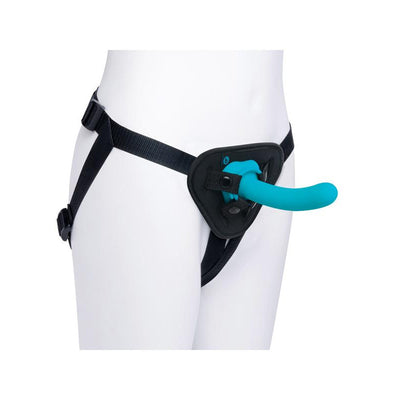 B-Vibe Every Body Strap-On Harness Set with 6in Silicone Dildo Peg