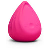 Biird Evii Dual Motor Silicone Vibrator with Wireless Charging Tray - Colour: Rose Berry