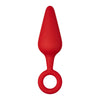 Forto F-10 Silicone Plug With Pull Ring - Colour: RED | Size: L