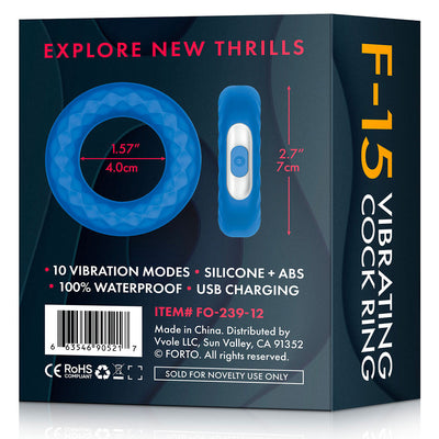 Forto F-15 Vibrating Cock Ring