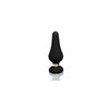 Forto F-21 Tear Drop Anal Plug - Colour: Black