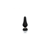 Forto F-21 Tear Drop Anal Plug - Colour: Black