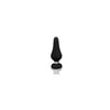 Forto F-21 Tear Drop Anal Plug - Colour: Black