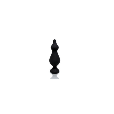 Forto Pointer Tiered Anal Toy - Colour: Black