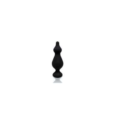 Forto Pointer Tiered Anal Toy - Colour: Black