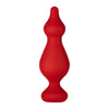 Forto Pointer Tiered Anal Toy - Colour: Red