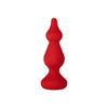 Forto Pointer Tiered Anal Toy - Colour: Red
