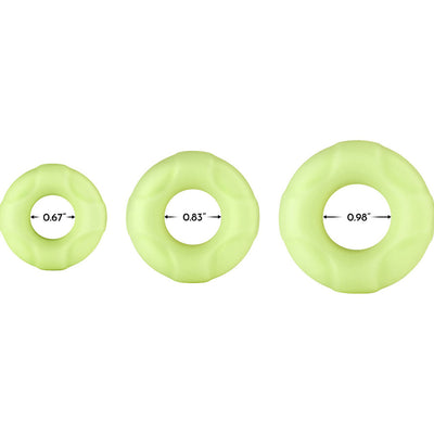 Forto 100% Liquid Silicone C-Ring Glow