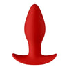 Forto Silicone T Plug Anal Toy - Colour: Red