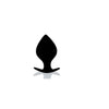 Forto Spade Silicone Anal Plug - Colour: BLACK | Size: M