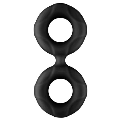 Forto F-81 Double Ring Liquid Silicone 47mm - Colour: BLACK