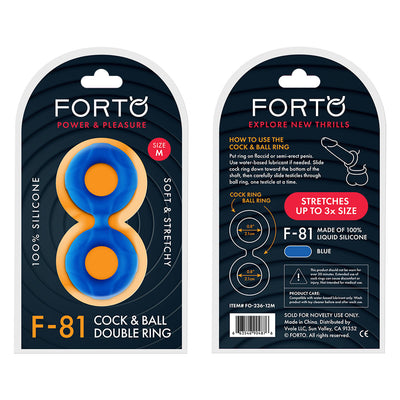 Forto F-81 Double Ring Liquid Silicone 47mm