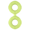 Forto F-81 Double Ring Liquid Silicone 47mm - Colour: GLOW