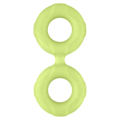 Forto F-81 Double Ring Liquid Silicone 47mm - Colour: GLOW