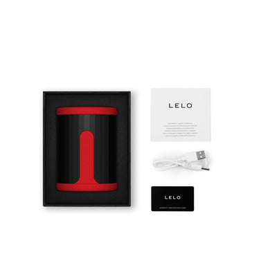 Lelo F2S App-Connected Stamina Trainer And Stroker - Colour: Red