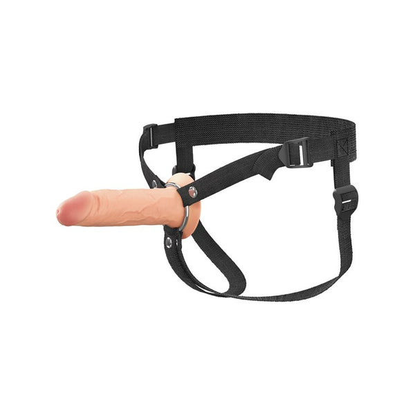 Pipedream Fetish Fantasy Elite Series Fantasy X-Tensions Elite 6 in. Silicone Hollow Strap-on Dual Density - Colour: Light