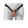 Pipedream Fetish Fantasy Elite Series Fantasy X-Tensions Elite 7 in. Silicone Hollow Strap-on Dual Density - Colour: Brown