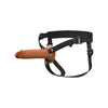 Pipedream Fetish Fantasy Elite Series Fantasy X-Tensions Elite 7 in. Silicone Hollow Strap-on Dual Density - Colour: Brown