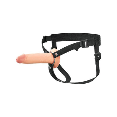 Pipedream Fetish Fantasy Elite Series Fantasy X-Tensions Elite 7 in. Silicone Hollow Strap-on Dual Density