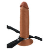 Pipedream Fetish Fantasy Elite Series Fantasy X-Tensions Elite 8 in. Silicone Hollow Strap-on Dual Density