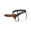 Pipedream Fantasy X-Tensions Elite 8 in. Vibrating Hollow Silicone Strap-On