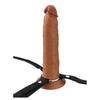 Pipedream Fantasy X-Tensions Elite 9 in. Silicone Hollow Strap-On Dual Density