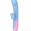 Femme Fun FFIX Rabbit Vibrator with 20 Vibration Settings 14.7cm - Colour: LIGHT BLUE