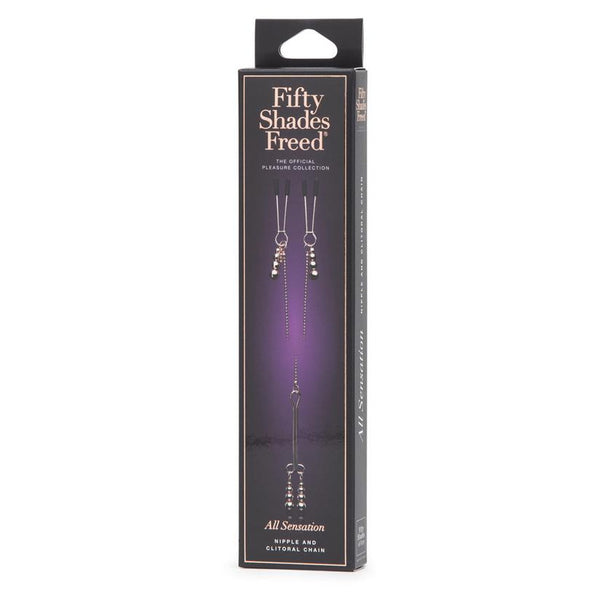 Lovehoney Fifty Shades Freed All Sensation Nipple and Clitoral Chain