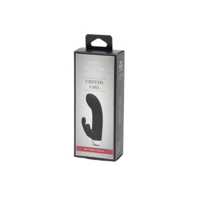 Fifty Shades Of Grey Greedy Girl Rechargeable Mini Rabbit Vibrator
