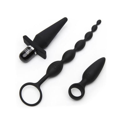 Lovehoney Fifty Shades of Grey Pleasure Overload Take It Slow Gift Set 4 Piece