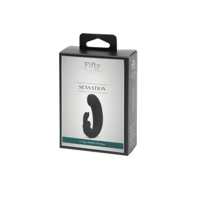 Fifty Shades Of Grey Sensation Rechargeable G-Spot Rabbit Vibrator