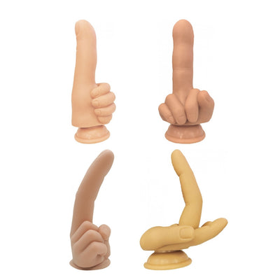 Hott Products Finger Fest Double Up Dildo