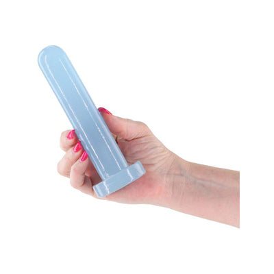 NS Novelties Firefly Thrill Glow In The Dark Dildo - Colour: Blue