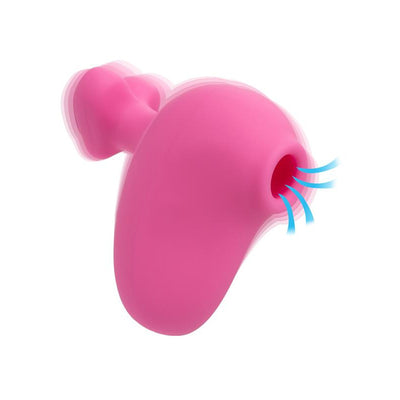 CalExotics First Time Rechargeable Suck And Play Silicone Massager 7cm x 7.5cm