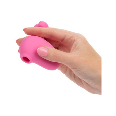CalExotics First Time Rechargeable Suck And Play Silicone Massager 7cm x 7.5cm