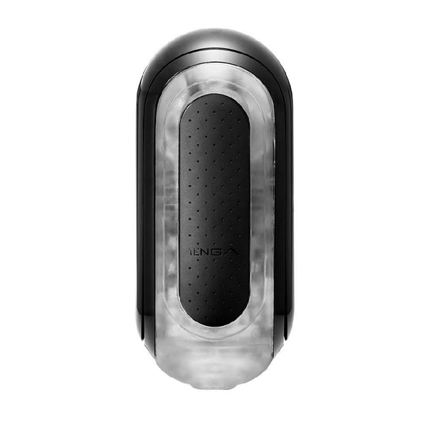 TENGA Flip 0 (Zero) Black Electronic Vibration Male Masturbator - Colour: Black