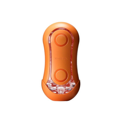 TENGA Flip Orb Male Masturbator - Colour: Sunset Orange